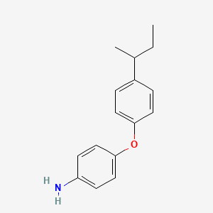4-[4-(Sec-butyl)phenoxy]aniline