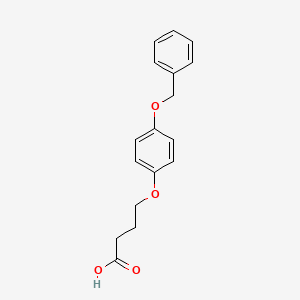 4-(4-phenylmethoxyphenoxy)butanoic Acid