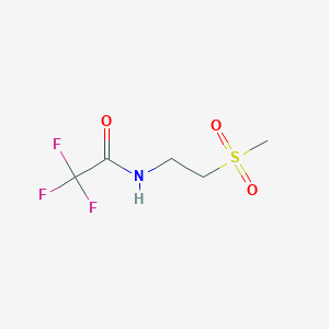 2,2,2-trifluoro-N-(2-methylsulfonylethyl)acetamide