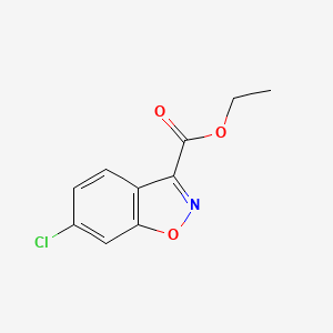 Ethyl 6-chlorobenzo[d]isoxazole-3-carboxylate