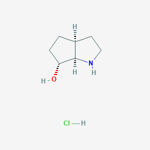 (3aS,6R,6aR)-octahydrocyclopenta[b]pyrrol-6-ol hydrochloride