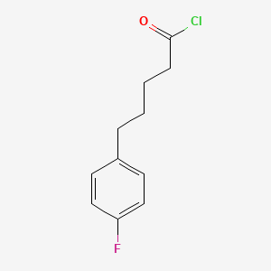 5-(4-Fluorophenyl)pentanoyl chloride