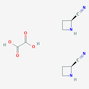 bis((2S)-azetidine-2-carbonitrile); oxalic acid