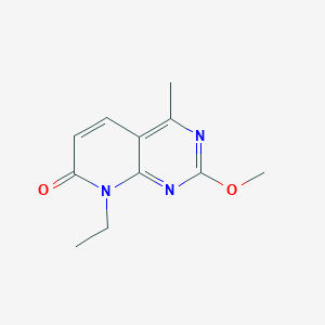 8-ethyl-2-methoxy-4-methylpyrido[2,3-d]pyrimidin-7(8H)-one