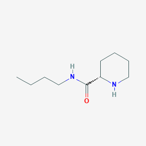 (2S)-N-butylpiperidine-2-carboxamide