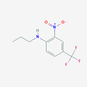 2-nitro-N-propyl-4-(trifluoromethyl)aniline