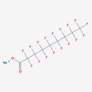 molecular formula C9F17NaO2 B3115652 Sodium heptadecafluorononanoate CAS No. 21049-39-8