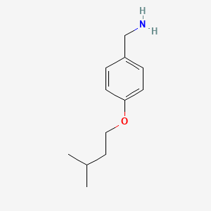 4-(3-Methyl-butoxy)-benzylamine