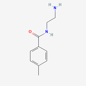 molecular formula C10H14N2O B3116063 N-(2-aminoethyl)-4-methylbenzamide CAS No. 21381-67-9
