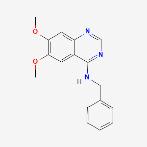 N-benzyl-6,7-dimethoxyquinazolin-4-amine