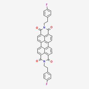 2,9-Bis(4-fluorophenethyl)anthra[2,1,9-def:6,5,10-d'e'f']diisoquinoline-1,3,8,10(2H,9H)-tetraone