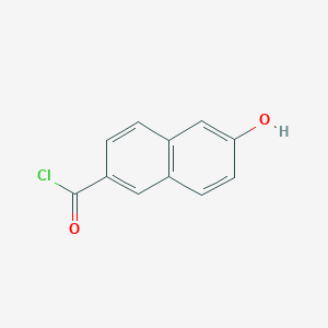 molecular formula C11H7ClO2 B3116383 6-Hydroxy-2-naphthoyl chloride CAS No. 215959-99-2