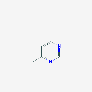 molecular formula C6H8N2 B031164 4,6-Dimethylpyrimidine CAS No. 1558-17-4