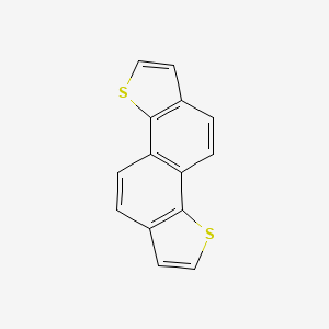 molecular formula C14H8S2 B3116503 萘并[1,2-b:5,6-b']二噻吩 CAS No. 217-19-6