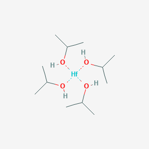 molecular formula C12H32HfO4 B3116514 Tetraisopropoxyhafnium CAS No. 2171-99-5