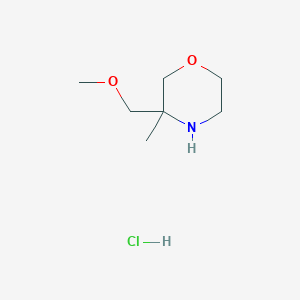 3-(Methoxymethyl)-3-methylmorpholine hydrochloride