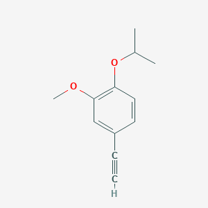 Benzene, 4-ethynyl-2-methoxy-1-(1-methylethoxy)-