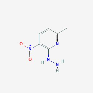 Pyridine, 2-hydrazinyl-6-methyl-3-nitro-
