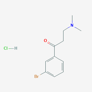 1-(3-Bromophenyl)-3-(dimethylamino)-1-propanone hydrochloride