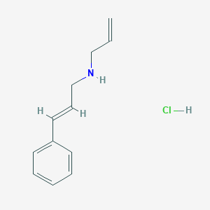 [(2E)-3-Phenylprop-2-en-1-yl](prop-2-en-1-yl)amine hydrochloride