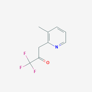 1,1,1-Trifluoro-3-(3-methylpyridin-2-yl)propan-2-one