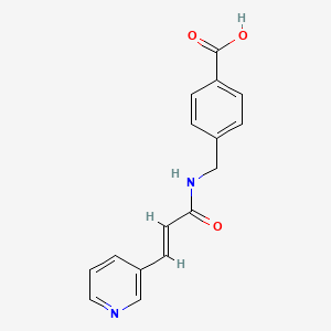 (E)-4-((3-(pyridin-3-yl)acrylaMido)Methyl)benzoic acid