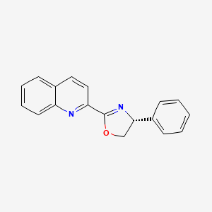 (R)-4-Phenyl-2-(quinolin-2-yl)-4,5-dihydrooxazole