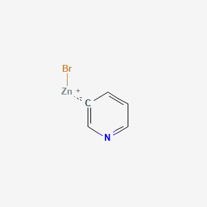 molecular formula C5H4BrNZn B3116991 3-Pyridylzinc bromide CAS No. 220565-63-9