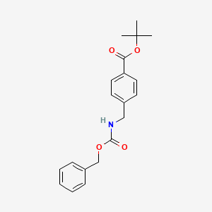 Benzyl 4-(tert-butoxycarbonyl)benzylcarbamate