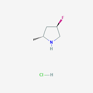 (2R,4R)-4-Fluoro-2-methylpyrrolidine hcl