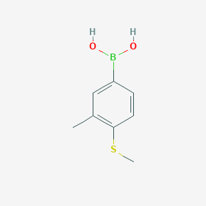 molecular formula C8H11BO2S B3117077 3-Methyl-4-(methylthio)phenylboronic acid CAS No. 221031-07-8