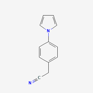 2-[4-(1H-pyrrol-1-yl)phenyl]acetonitrile