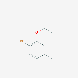molecular formula C10H13BrO B3117103 1-Bromo-2-isopropoxy-4-methylbenzene CAS No. 221111-02-0