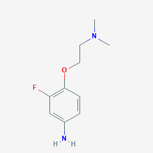 4-[2-(Dimethylamino)ethoxy]-3-fluoroaniline