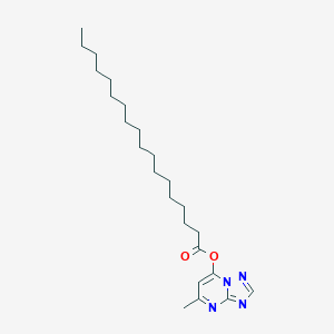 molecular formula C24H40N4O2 B311718 5-Methyl[1,2,4]triazolo[1,5-a]pyrimidin-7-yl stearate 