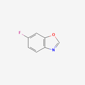molecular formula C7H4FNO B3117181 6-Fluorobenzoxazole CAS No. 221347-70-2