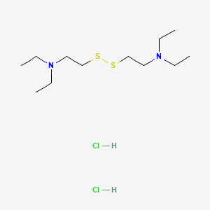 molecular formula C12H30Cl2N2S2 B3117225 Tetraethylcystamine dihydrochloride CAS No. 22194-38-3