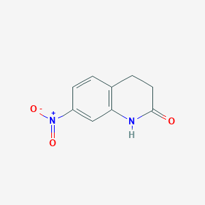 molecular formula C9H8N2O3 B3117267 7-Nitro-3,4-dihydroquinolin-2(1H)-one CAS No. 22246-10-2
