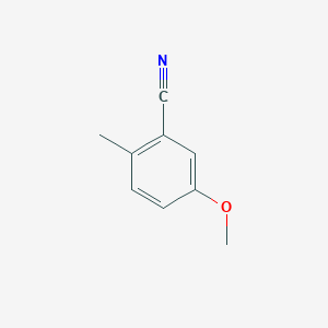 molecular formula C9H9NO B3117271 5-Methoxy-2-methylbenzonitrile CAS No. 22246-19-1