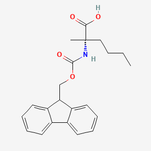 molecular formula C22H25NO4 B3117291 Fmoc-2-Me-Nle-OH CAS No. 2226710-38-7