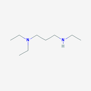 molecular formula C9H22N2 B3117296 [3-(Diethylamino)propyl](ethyl)amine CAS No. 22268-51-5