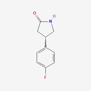 (S)-4-(4-Fluorophenyl)pyrrolidin-2-one