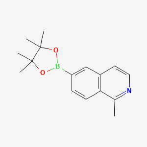 1-Methyl-6-(4,4,5,5-tetramethyl-1,3,2-dioxaborolan-2-YL)isoquinoline