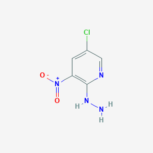 5-Chloro-2-hydrazinyl-3-nitropyridine