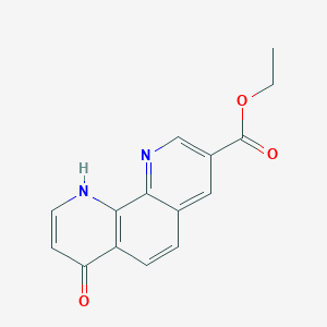 Ethyl 7-oxo-7,10-dihydro-1,10-phenanthroline-3-carboxylate