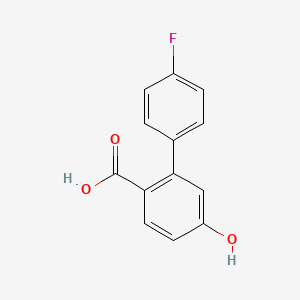 4'-Fluoro-5-hydroxy-[1,1'-biphenyl]-2-carboxylic acid