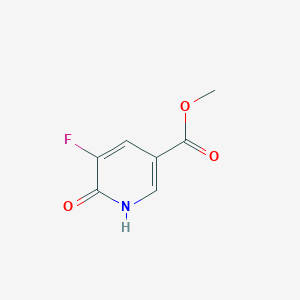 molecular formula C7H6FNO3 B3117540 Methyl 5-fluoro-6-hydroxynicotinate CAS No. 223788-10-1