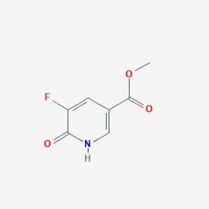 molecular formula C7H6FNO3 B3117540 Methyl 5-fluoro-6-oxo-1,6-dihydropyridine-3-carboxylate CAS No. 223788-10-1