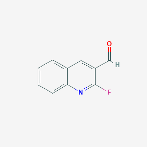 molecular formula C10H6FNO B3117599 2-Fluoroquinoline-3-carbaldehyde CAS No. 2248030-70-6
