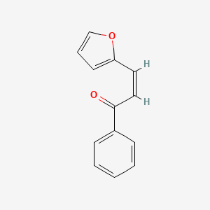 molecular formula C13H10O2 B3117621 (2Z)-3-(furan-2-yl)-1-phenylprop-2-en-1-one CAS No. 22488-76-2